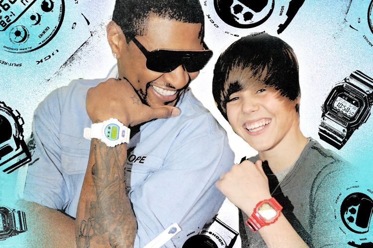 Usher dan Justin Bieber