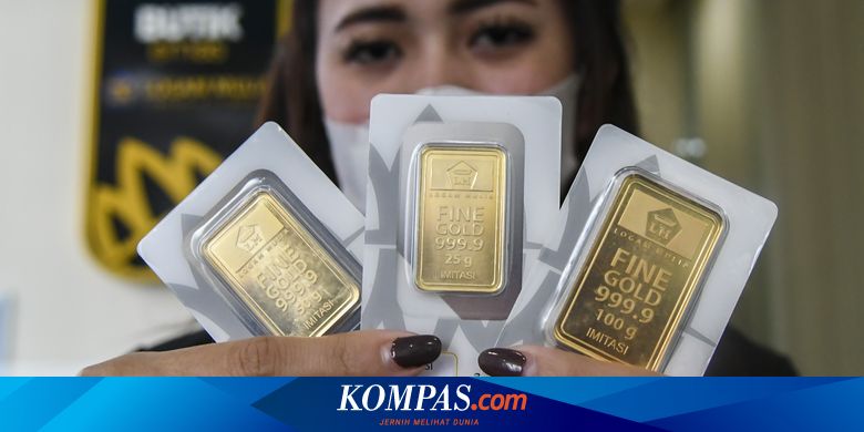 Turun Rp 10.000 per gram, cek harga emas Antam hari ini