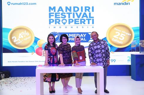 Festival Properti Indonesia Digelar, Ada Promo KPR Mandiri Berbunga 2,4 Persen