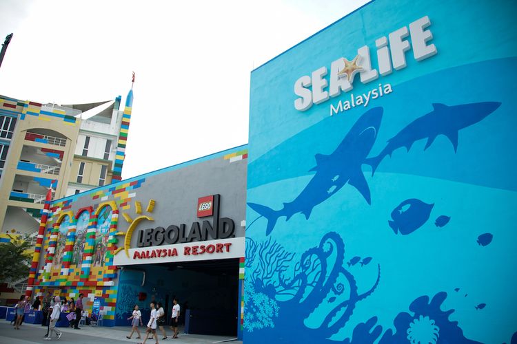Sea Life menjadi wahana terbaru di Legoland Malaysia.