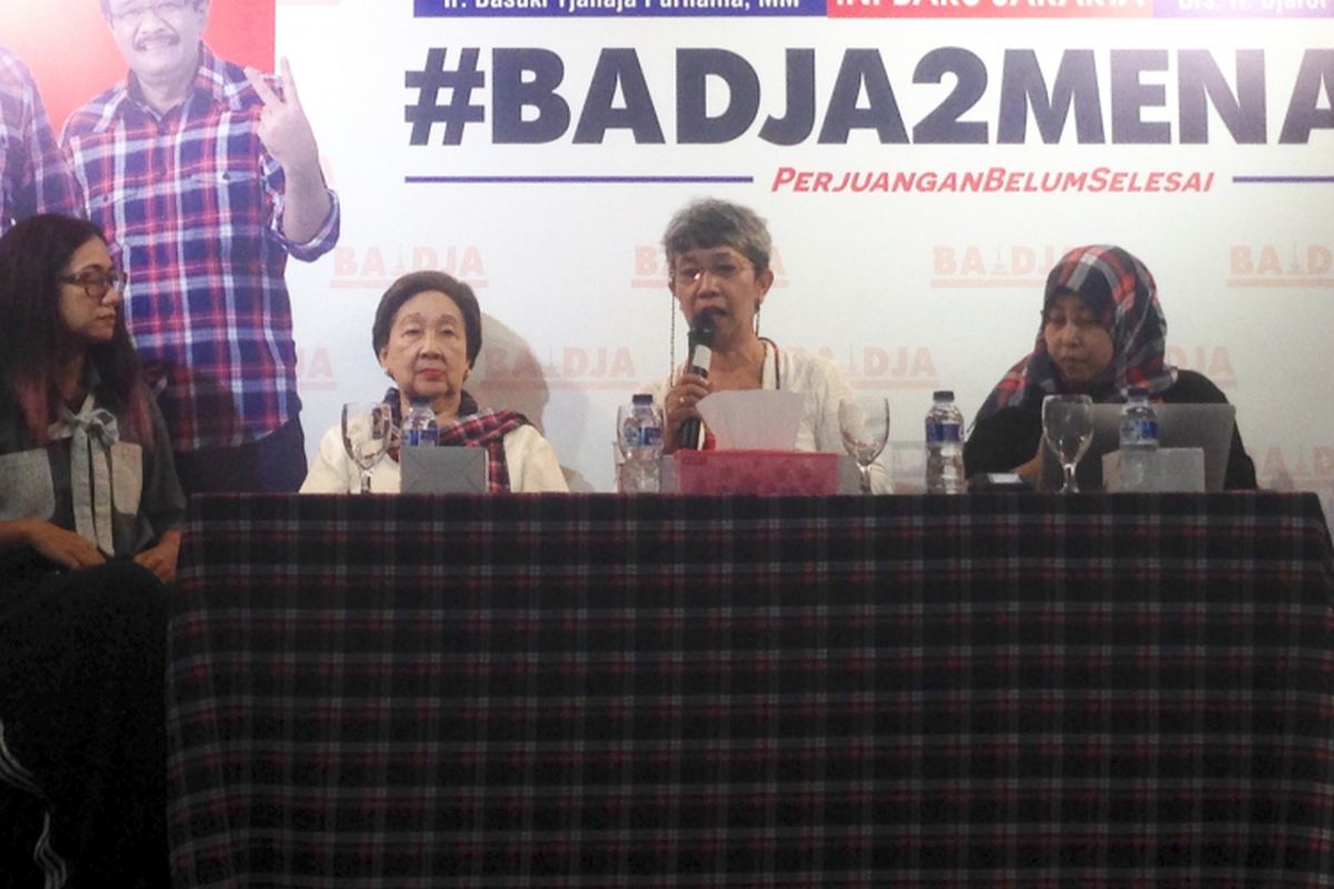 Diskusi yang diselenggarakan oleh Perempuan Peduli Kota Jakarta (PPKJ), di kawasan Menteng, Jakarta Pusat, Rabu (22/3/17).