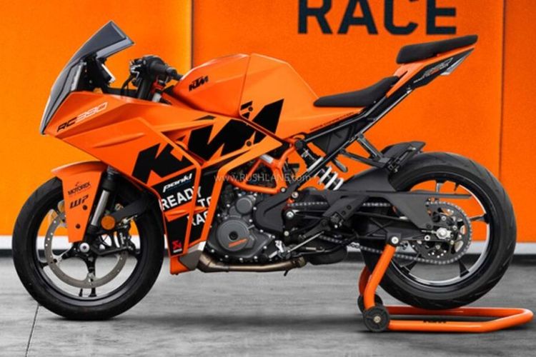 KTM RC390 livery Tech3 MotoGP 2022.