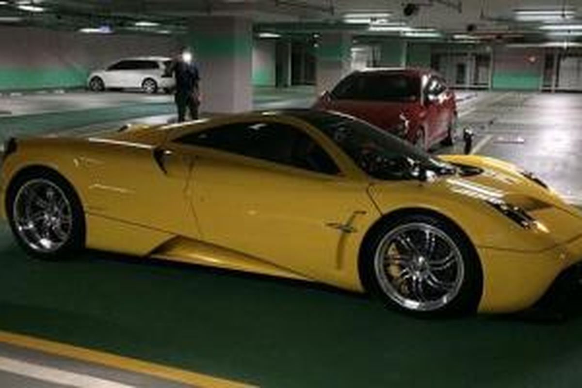 Pagani Huayra milik remaja Taiwan