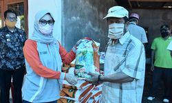 Bupati Luwu Utara Serahkan Benih Jagung Senilai Rp 500 Juta di Kecamatan Malangke