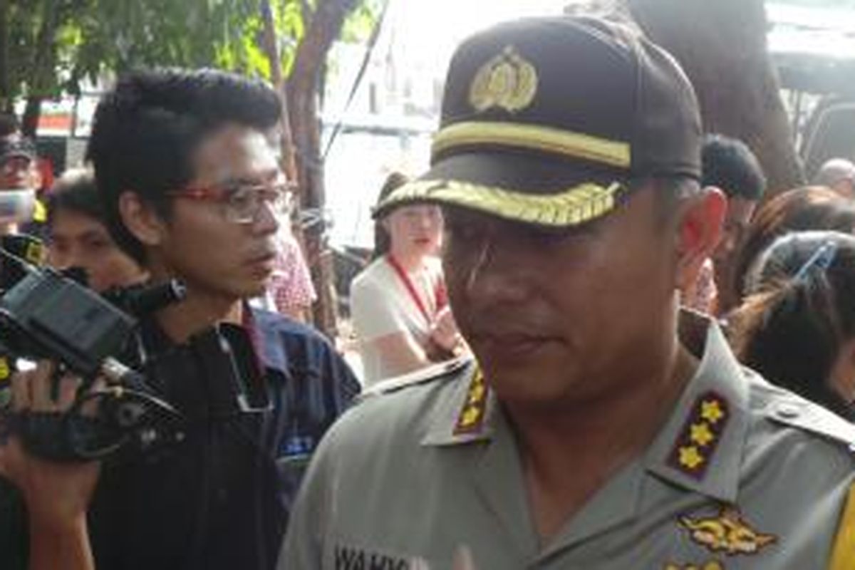 Kapolres Jakarta Selatan Komisaris Besar Wahyu Hadiningrat