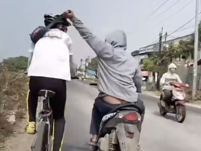 Pesepeda di Bekasi Trauma Usai Dijambret Saat Sedang Gowes