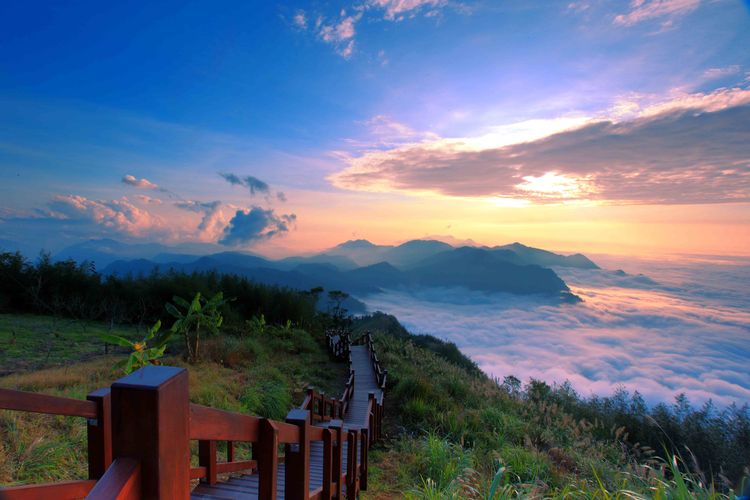 Pegunungan di Taiwan
