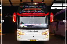 PO Prima Jaya Punya Bus Baru Model Double Glass Garapan Laksana