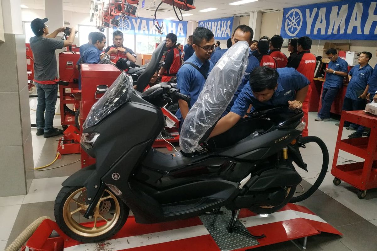 Mesin Yamaha NMAX generasi baru