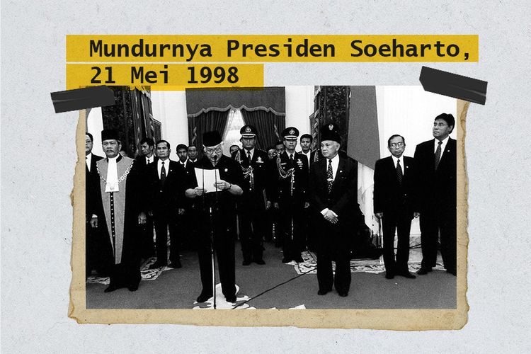 Mundurnya Presiden Soeharto, 21 Mei 1998
