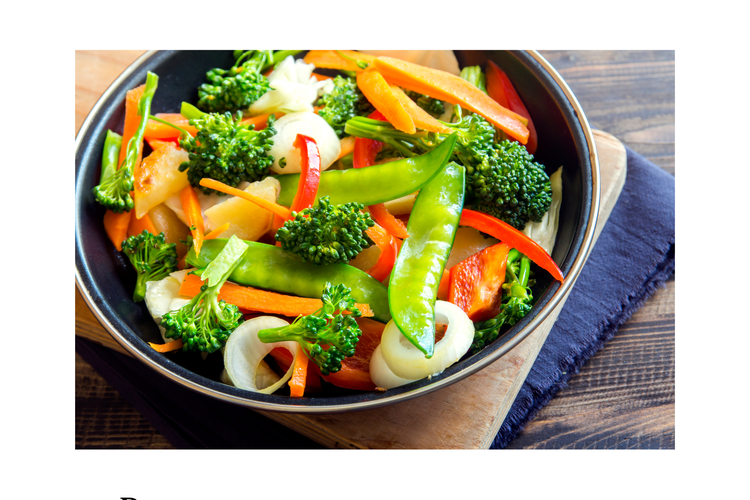 ilustrasi sayuran tinggi protein yang baik untuk membentuk massa otot.