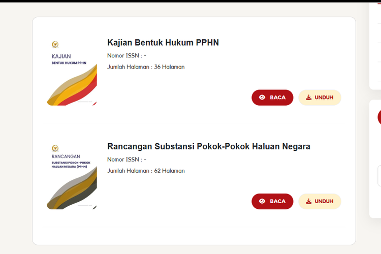 Kajian MPR: PPHN Tidak Dapat Dilakukan Judicial Review