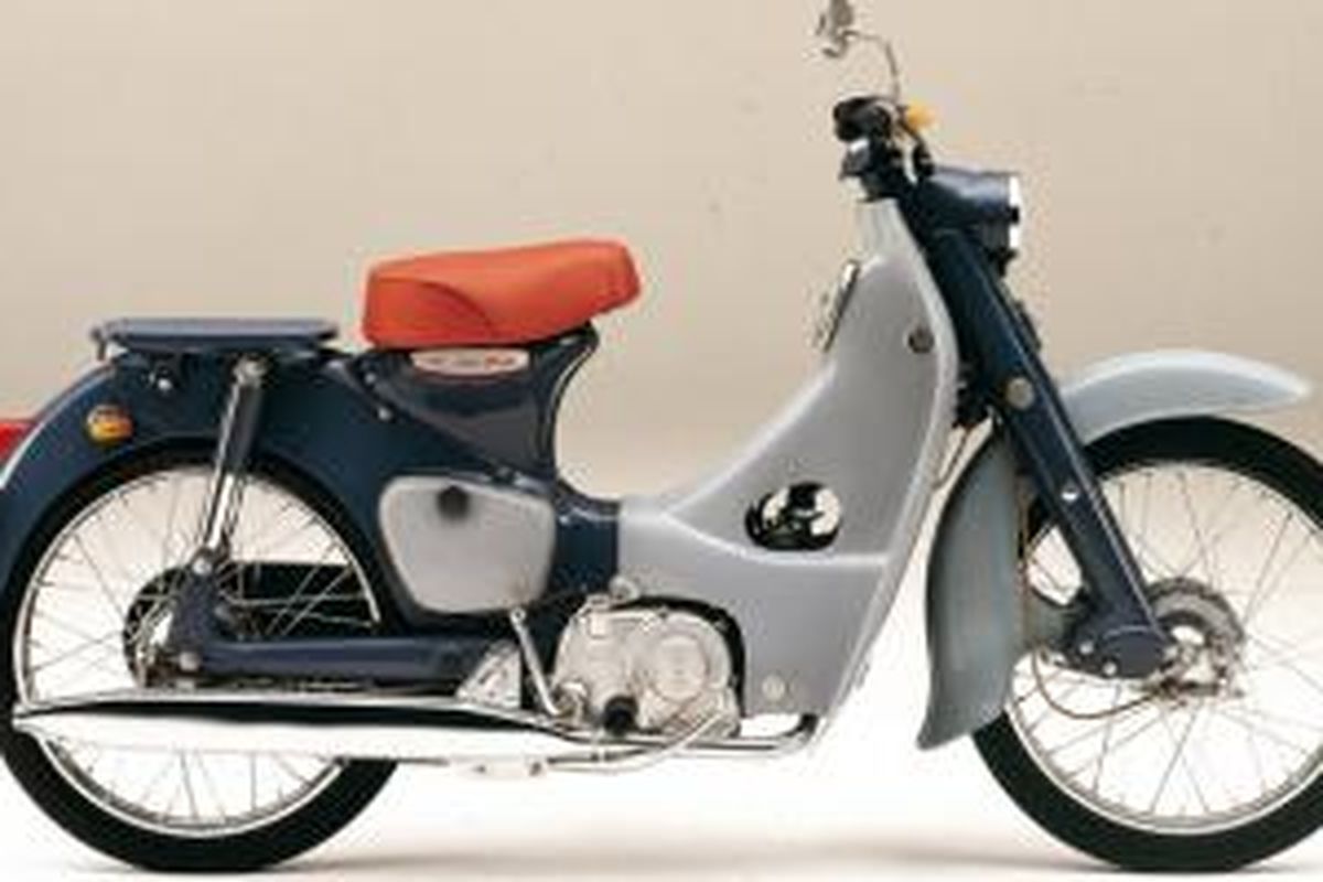 Honda Super Cub dipatenkan seacra 3D demi menghindari plagiat.