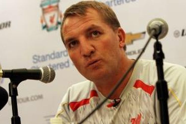 Manajer Liverpool, Brendan Rodgers.