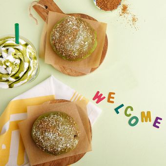 Donat klepon dari Starbucks