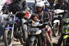 Masih Marak Dilakukan padahal Berbahaya, Bonceng Anak di Depan