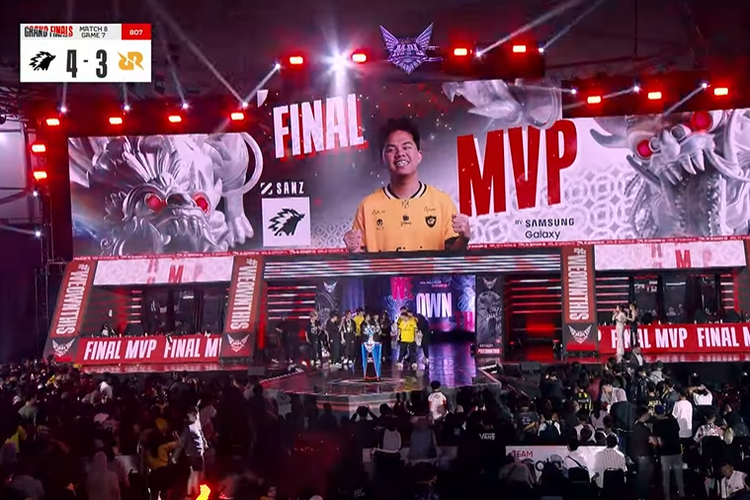 Sanz dari Onic Esports dapat gelar Finals MVP di MPL S15.