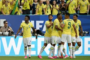 Vinicius Jr Ikuti Jejak para Legenda di Laga Brasil Vs Skotlandia