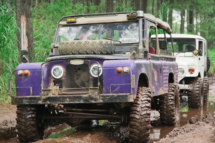 Fasilitas offroad di Asstro Highlands Ciater.