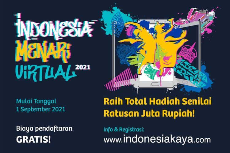 Poster Indonesia Menari 2021