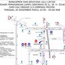 Ada Pemasangan Lampu Hias, Jalan Ir Juanda Bekasi Ditutup Malam Ini