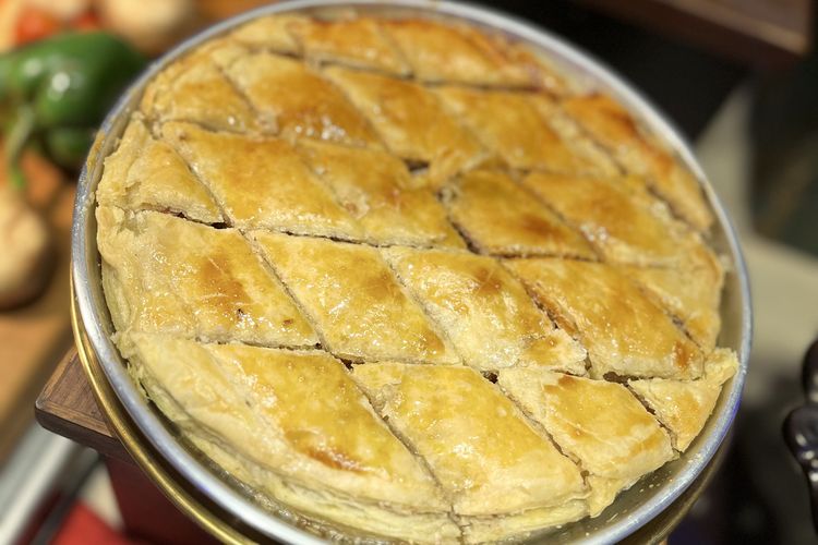 Baklava di Santika Premiere Hayam Wuruk, Jakarta Barat.