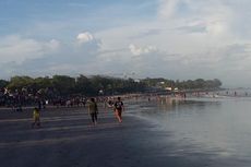 Pasca Nyepi, Pantai Kuta Ramai Wisatawan sejak Pagi