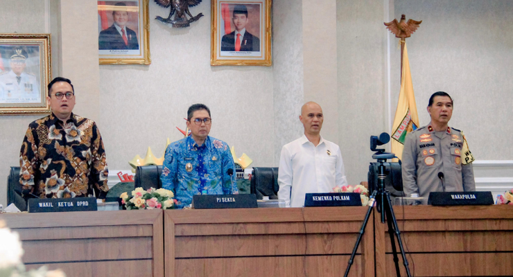 Kemenko Polkam Apresiasi Persiapan Pilkada Serentak di Provinsi Lampung