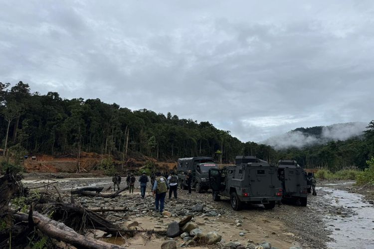Satgas PKH Tindak Tambang Emas Ilegal 200 Hektar di Nabire, Papua Tengah