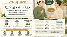 Bahasa Arab Terima Kasih: Syukron, Jazakallah & Balasannya
