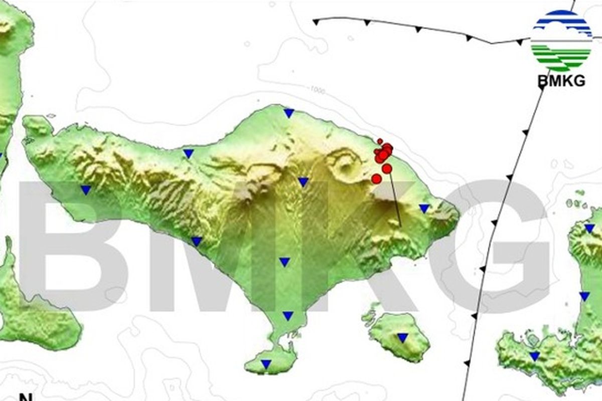 Seismistas gempa bumi Karangasem, Bali pada 27-29 Juli 2022