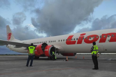 Mesin Rusak, Pesawat Lion Air Tujuan Surabaya Balik Mendarat di Bandara Lombok