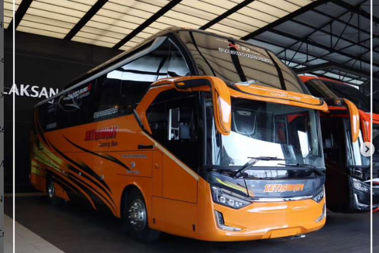 Bus baru milik PO Setiawan