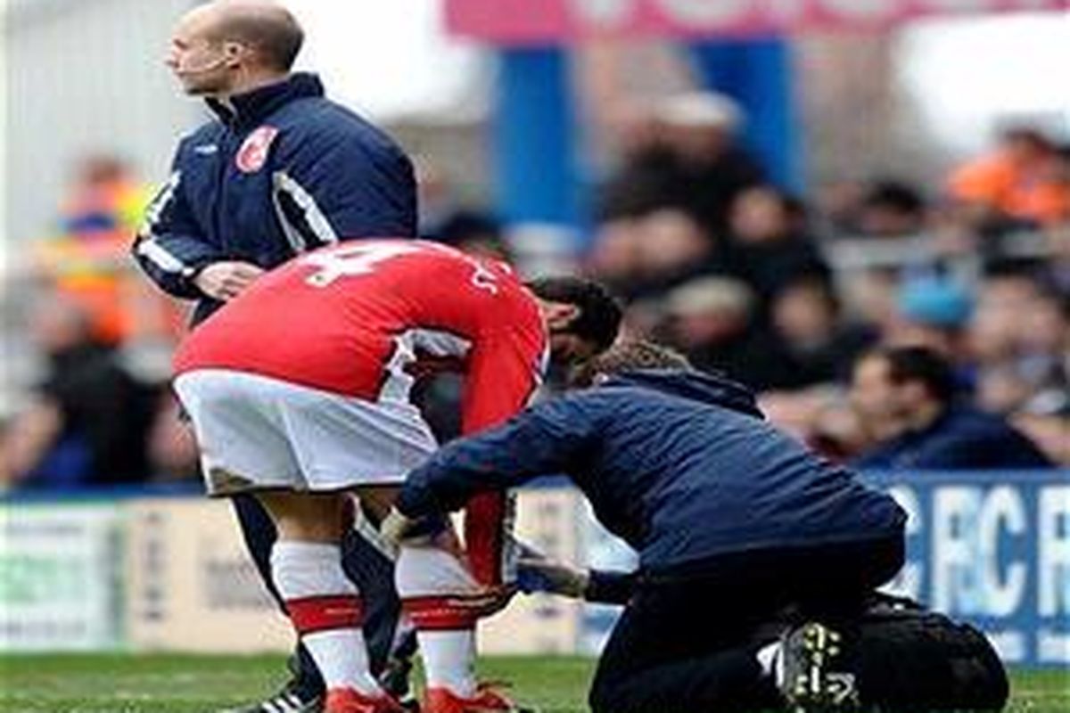 Kapten Arsenal, Cesc Fabregas.