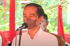 Santri Ini Bikin Jokowi Tertawa Saat Perkenalkan Namanya: Saya Luhut Santri, Bukan Luhut Menteri meski dari Tapanuli