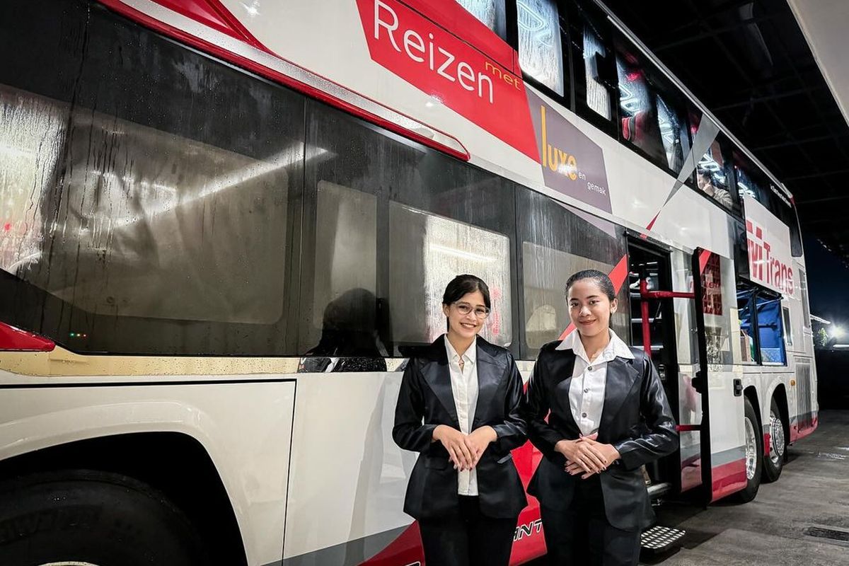 Deretan Bus AKAP yang Punya Layanan Pramugari Halaman all - Kompas.com