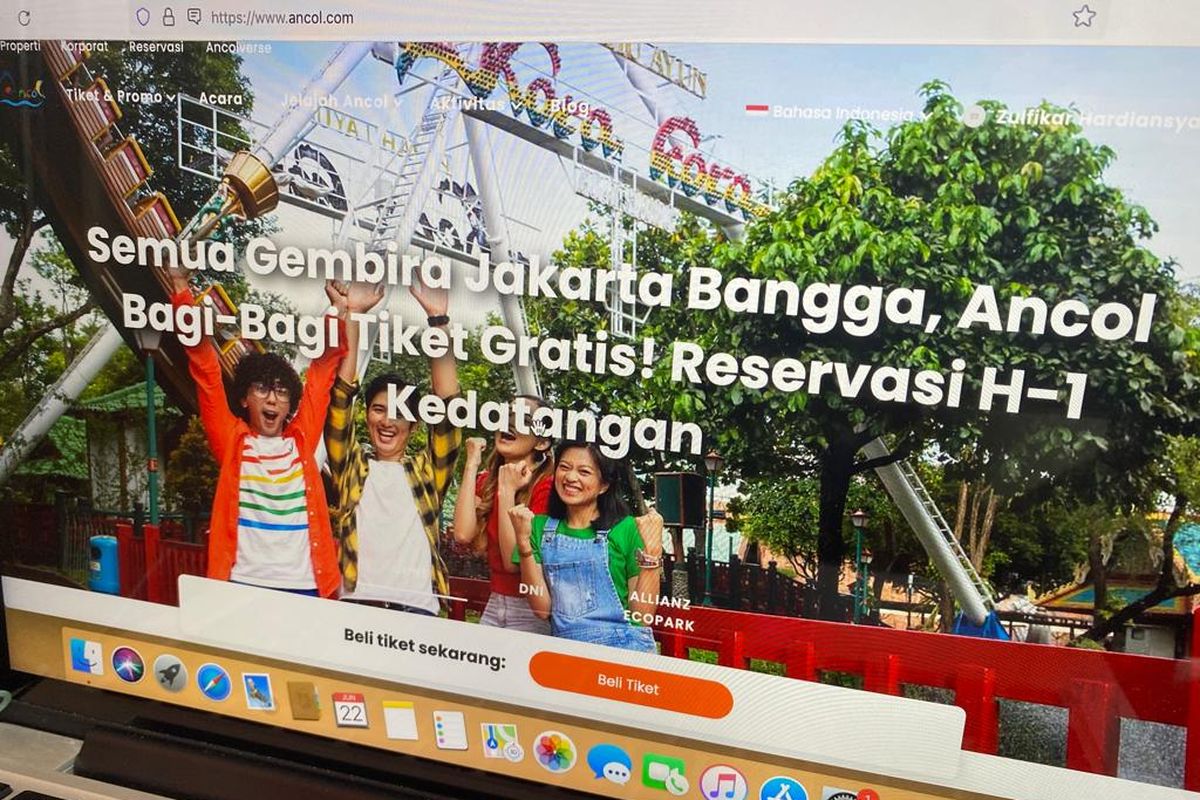 Cara beli tiket Dufan secara online