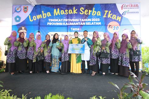 Juara 1 Lomba Masak Serba Ikan Tingkat Provinsi, Kabupaten HST Akan Wakili Kalsel ke Tingkat Nasional