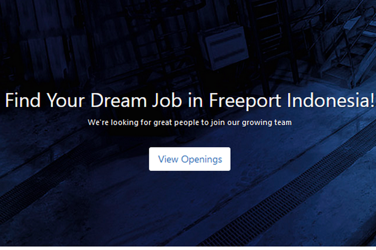 PT freeport indonesia membuka lowongan pekerjaan untuk beragam posisi.