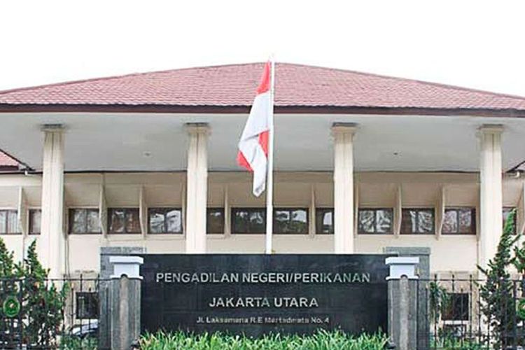 Gedung Pengadilan Negeri Jakarta Utara di Jalan RE Martadinata, Ancol