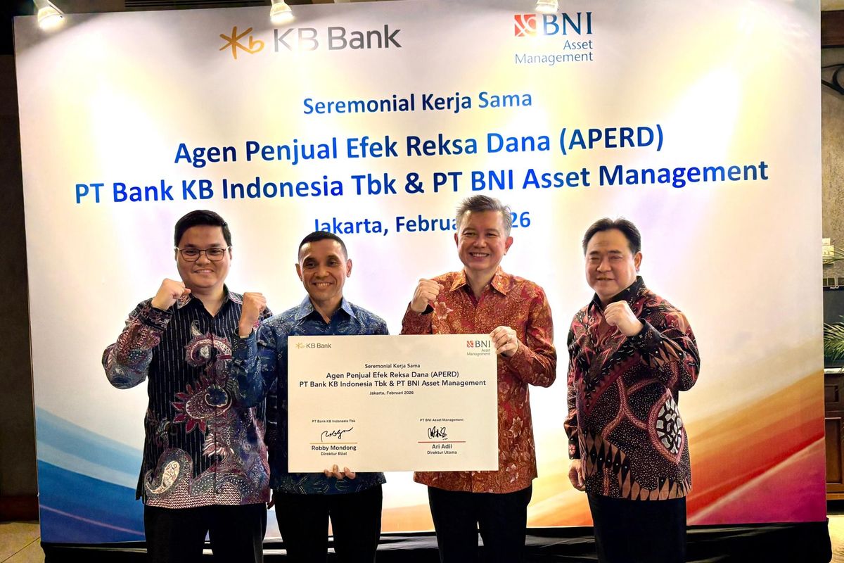 KB Bank Gandeng BNI AM, Nasabah Bisa Beli 8 Reksa Dana di Kantor Cabang