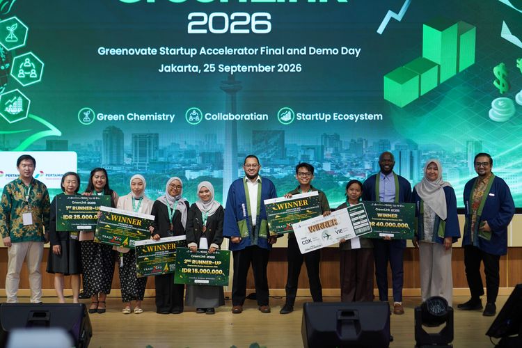 GreenLink: Greenovate Startup Accelerator Temukan 3 Startup Terbaik untuk Perkuat Kimia Hijau
