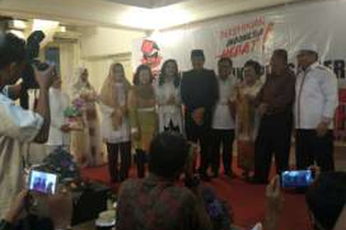Wakil Gubernur DKI Jakarta Djarot Saiful Hidayat mengikuti acara 