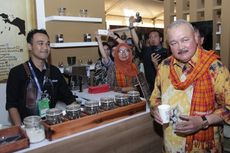 Penjualan Tenun Nggoli dan Kopi Tambora di Sumsel Expo untuk Bantu Korban Gempa Lombok 