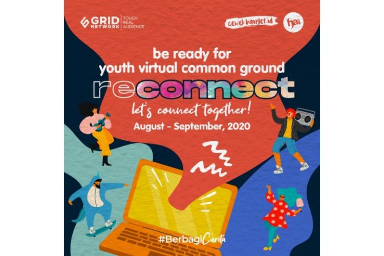 RECONNECT, festival daring untuk remaja hasil kerja sama HAI dan CewekBanget.id 