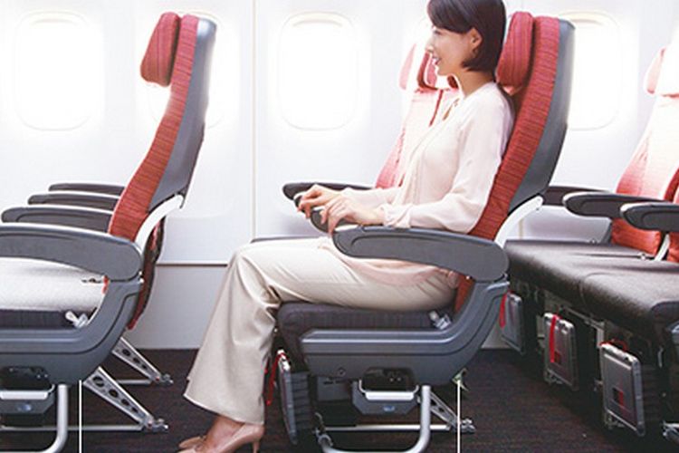 Kursi kelas ekonomi Japan Airlines, Sky Wider.
