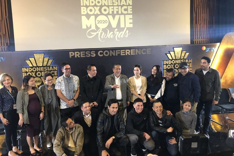 Para Juri dan beberapa Sineas serta Aktor hadiri jumpa pers IBOMA 2020 di kawasan Senayan, Jakarta Pusat, Kamis (5/3/2020). 