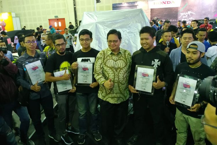 Menperin Airlangga Hartarto IMX 2019