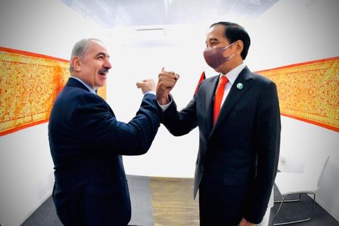 Bertemu PM Shtayyeh, Jokowi Tegaskan Dukungan RI untuk Palestina