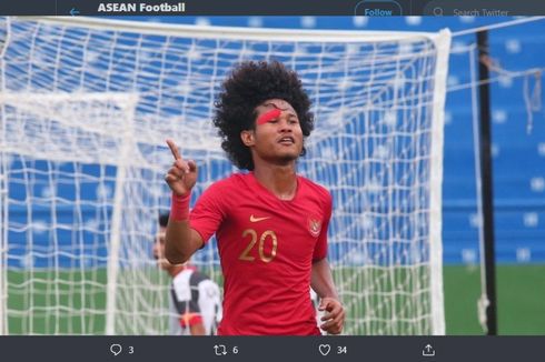 Striker Indonesia Pimpin Daftar Top Skor Piala AFF U-18 2019